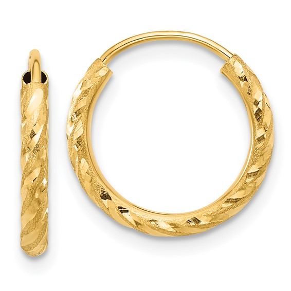 Aura by Martin Binder Endless Hoop Earrings