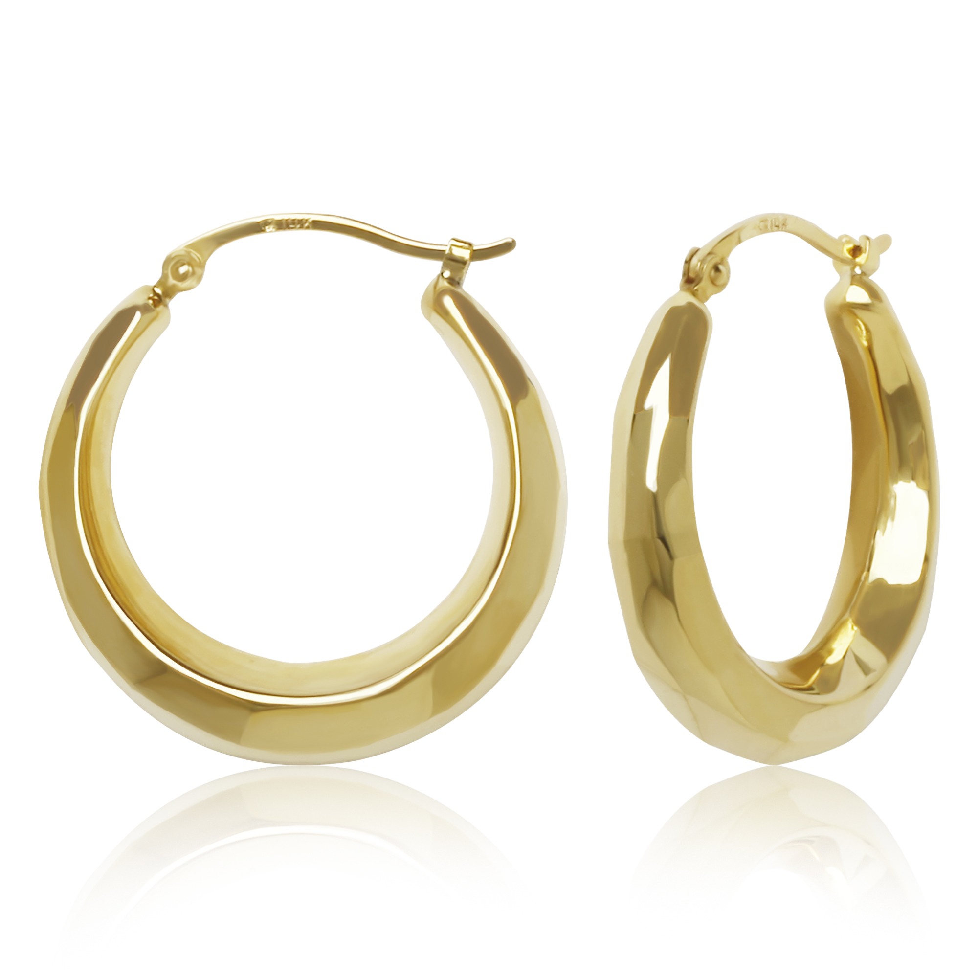 Aura by Martin Binder Shell Hoop Earrings