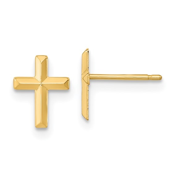 Aura by Martin Binder Cross Stud Earrings