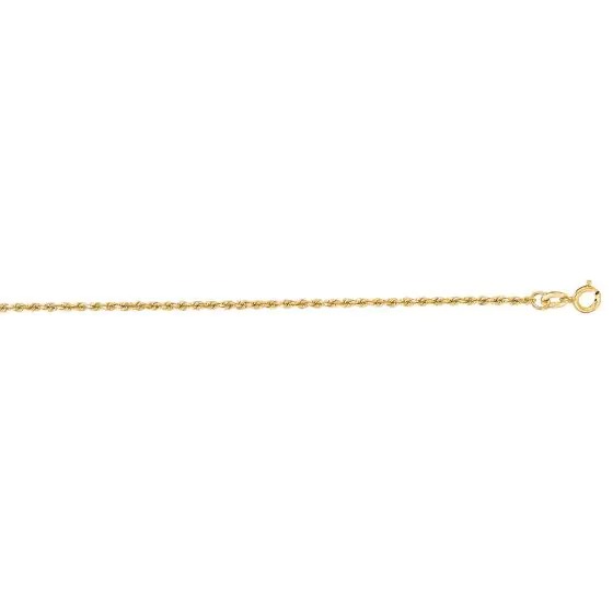 Aura By Martin Binder 1.4mm 22 Inch Solid Rope Chain Necklace