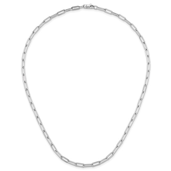 Aura By Martin Binder 3.5mm Solid Paperclip Link Chain