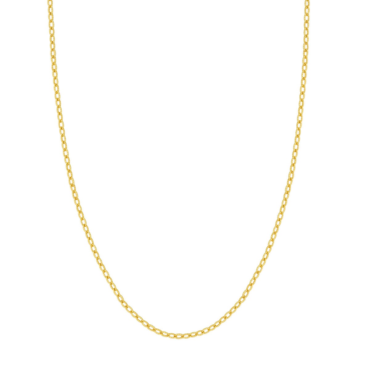 Aura by Martin Binder 2.3mm 18 Inch Designer Rolo Chain
