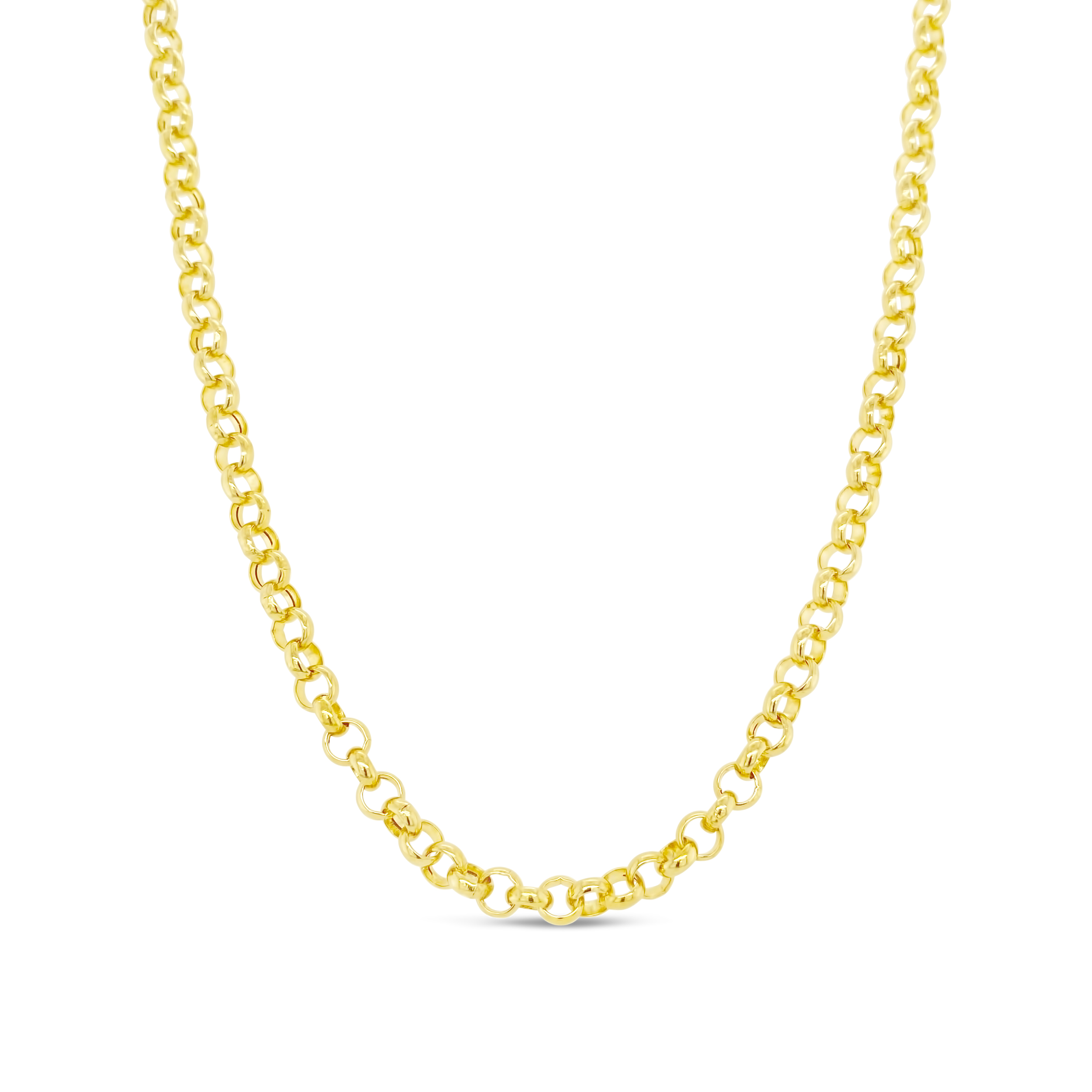 Estate by Martin Binder 24 Inch Oval Link Chain Necklace