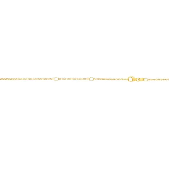 Aura by Martin Binder 1.1mm 18 Inch Cable Chain Necklace