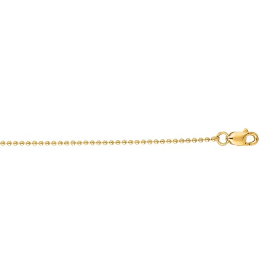 Aura By Martin Binder 1.2mm 17 Inch Beaded Ball Chain