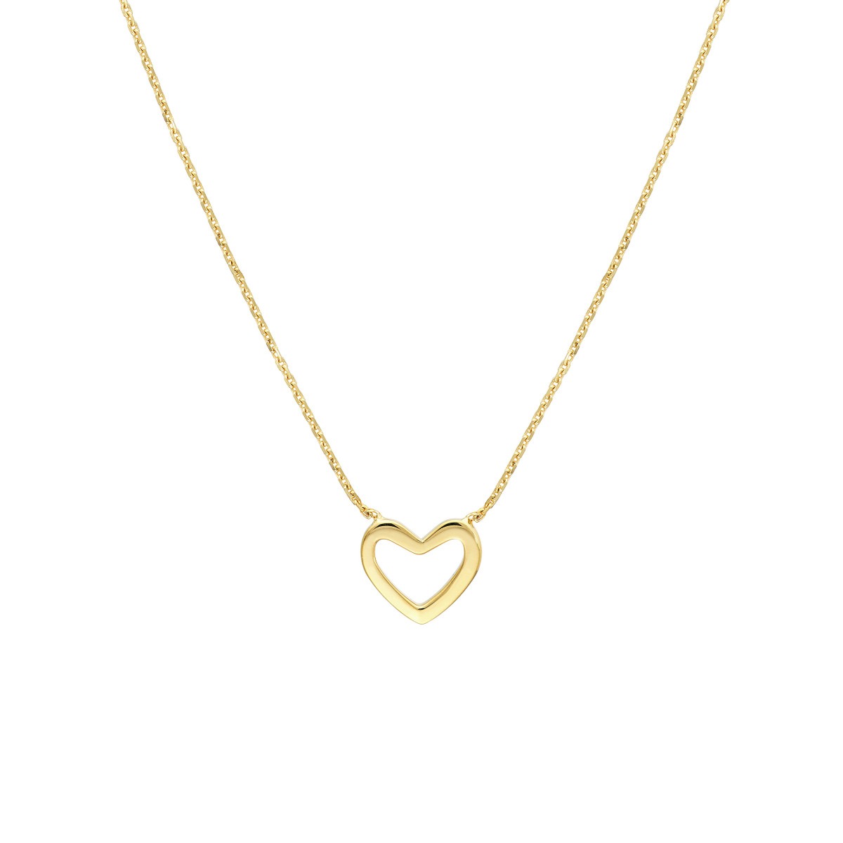 Aura by Martin Binder Mini Open Heart Necklace
