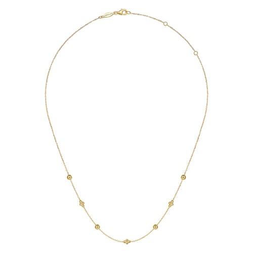 Gabriel & Co. Bujukan Bead Station Necklace