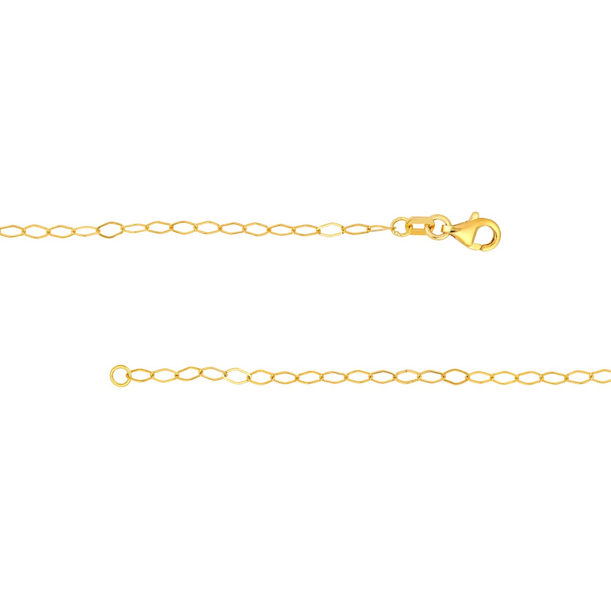 Aura by Martin Binder 2.5mm 18 Inch Piatto Chain Necklace