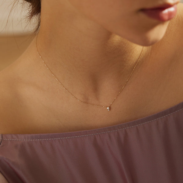 Aurelie Gi Talia Pearl & Sapphire Necklace