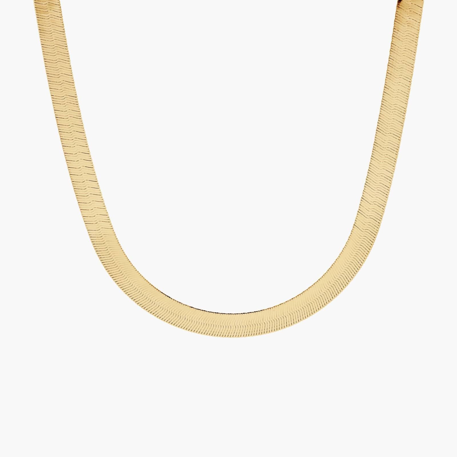 Estate by Martin Binder 5mm 18 Inch Herringbone Chain Necklace