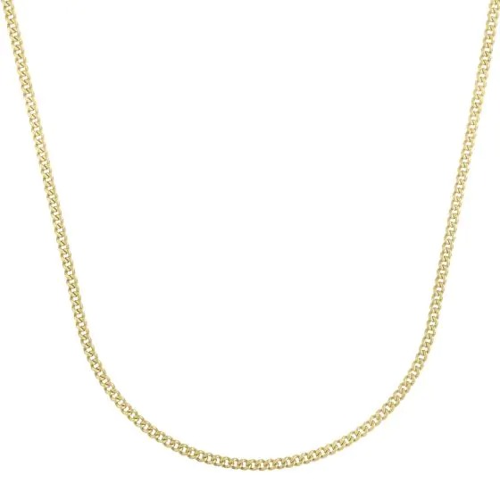 Aura by Martin Binder 2.8mm 22 Inch Baby Cuban Chain Necklace