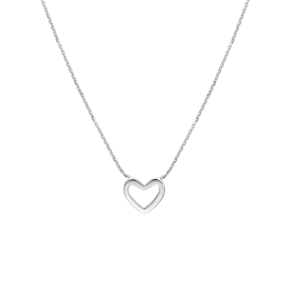 Aura by Martin Binder Mini Open Heart Necklace