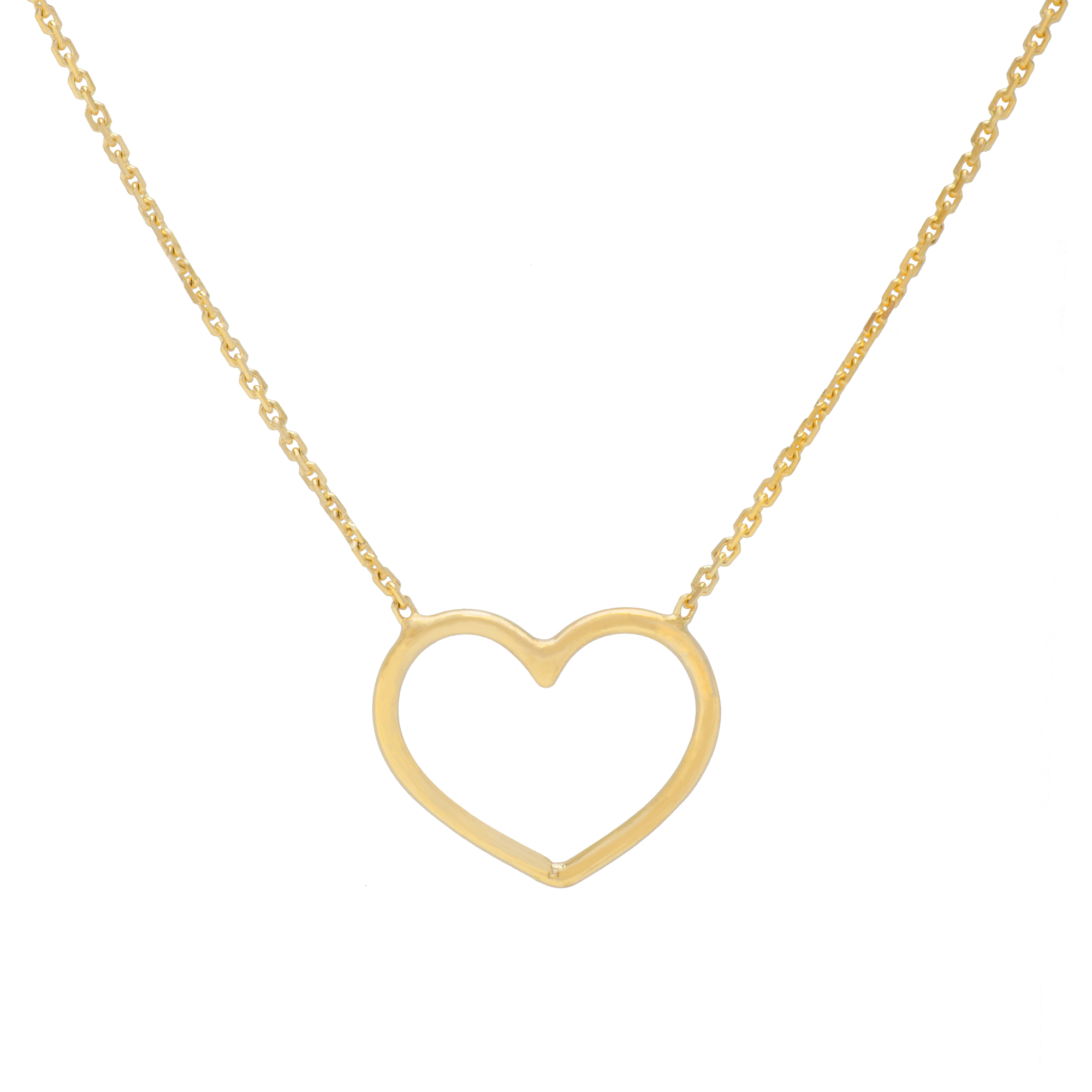 Aura by Martin Binder Open Wire Heart Necklace