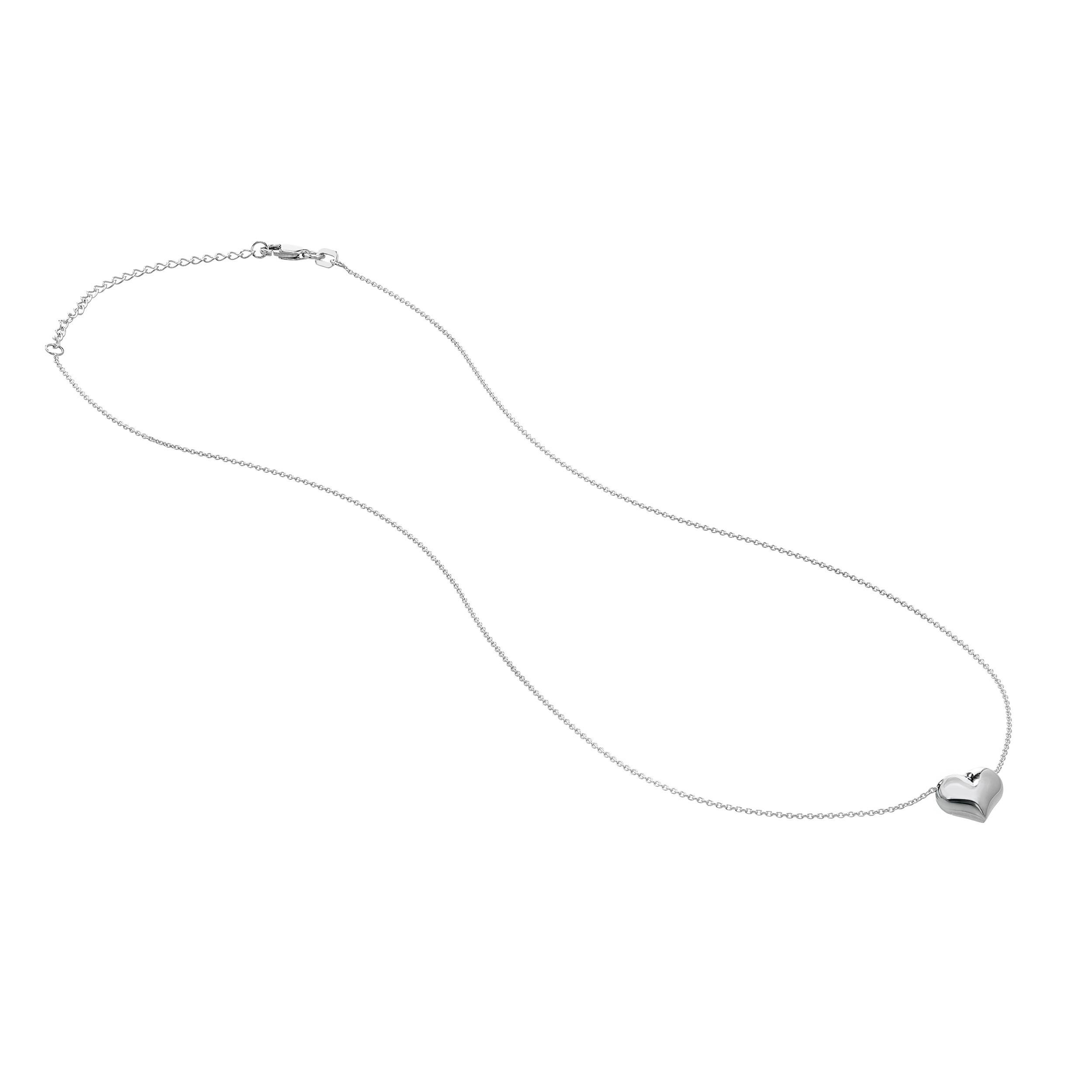 Aura by Martin Binder Puffy Heart Pendant Necklace