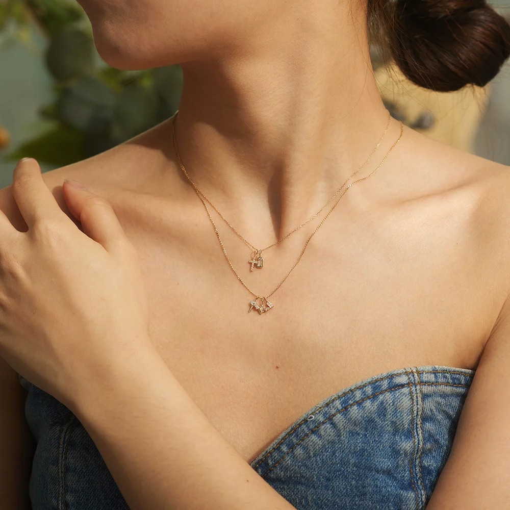 Aurelie Gi Cerulean Bezel Blue Topaz Charm
