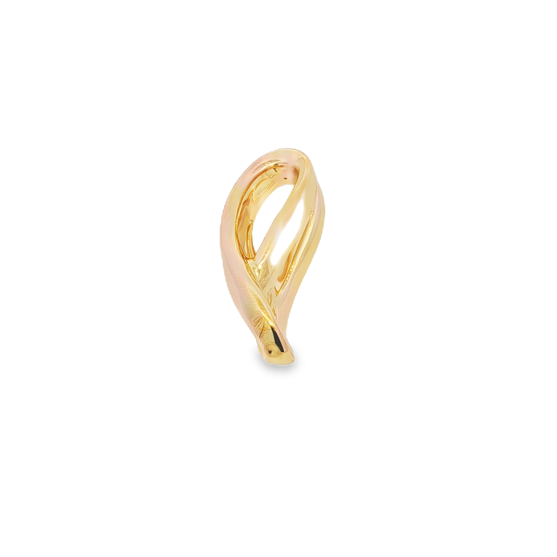 Estate by Martin Binder Gold Freeform Enhancer Pendant