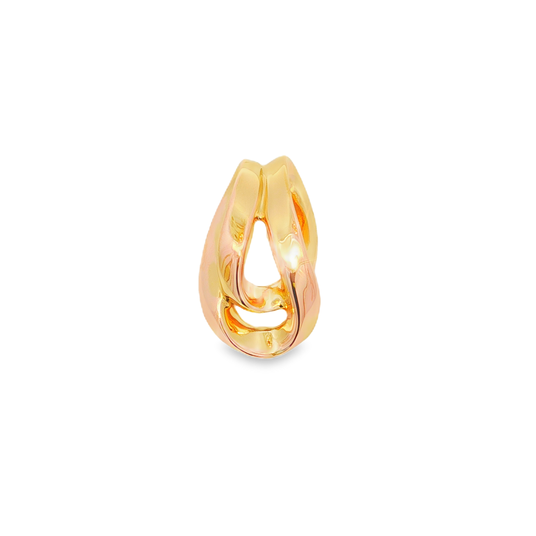 Estate by Martin Binder Gold Freeform Enhancer Pendant