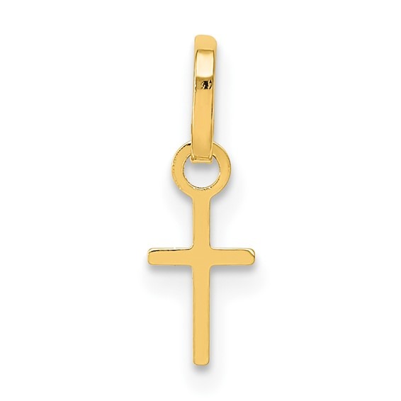 Aura by Martin Binder Tiny Flat Cross Pendant
