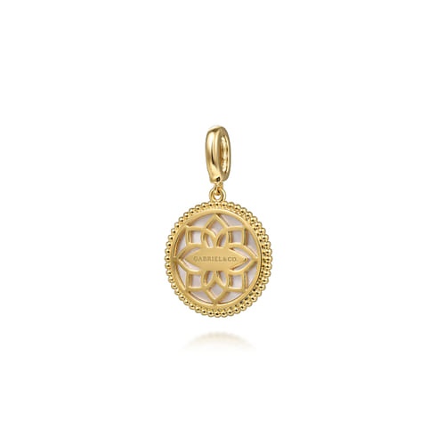 Gabriel & Co. Bujukan Medallion Compass Pendant Necklace