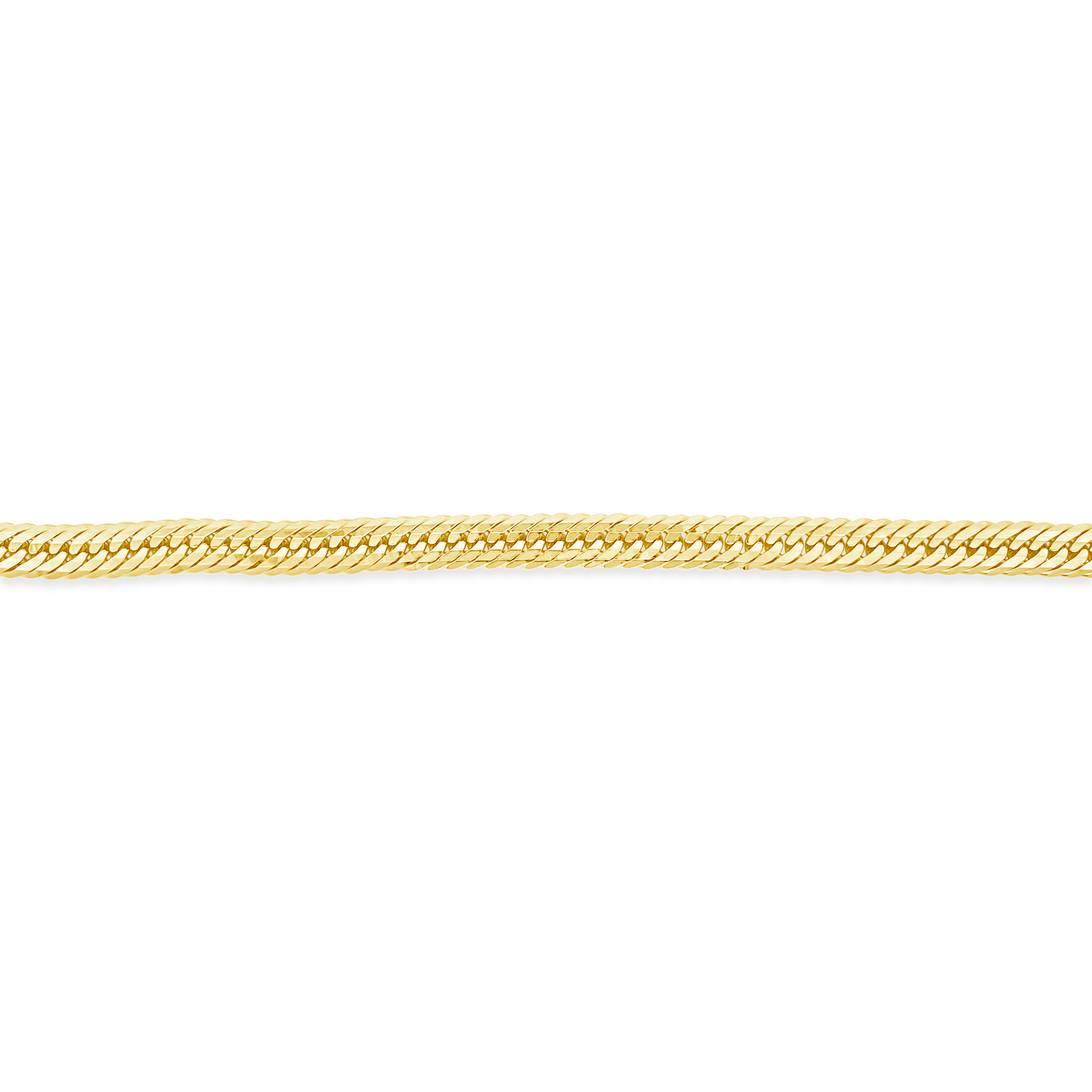 Aura By Martin Binder 6.2mm 12 Cut Link Chain Bracelet