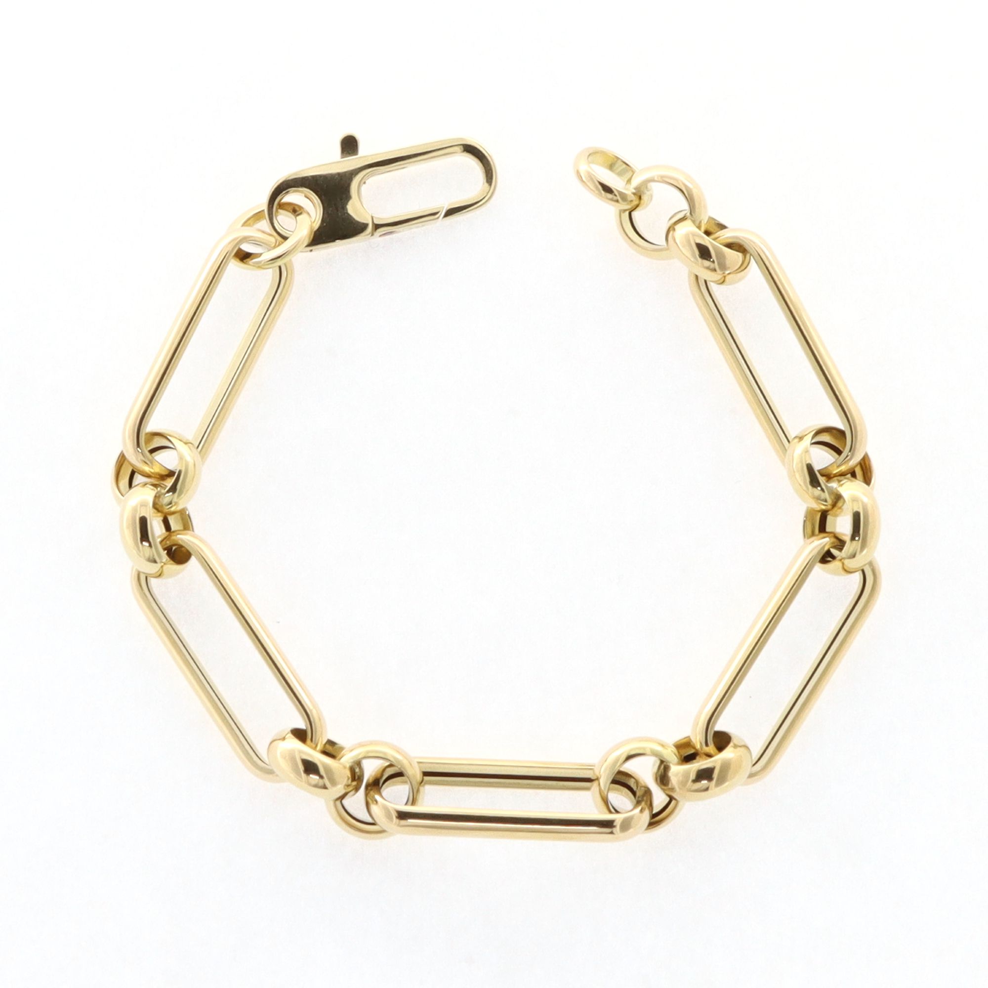 Roberto Coin Gold Link Paperclip Bracelet