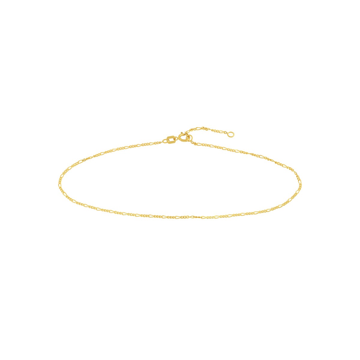 Aura By Martin Binder Figaro Chain Anklet