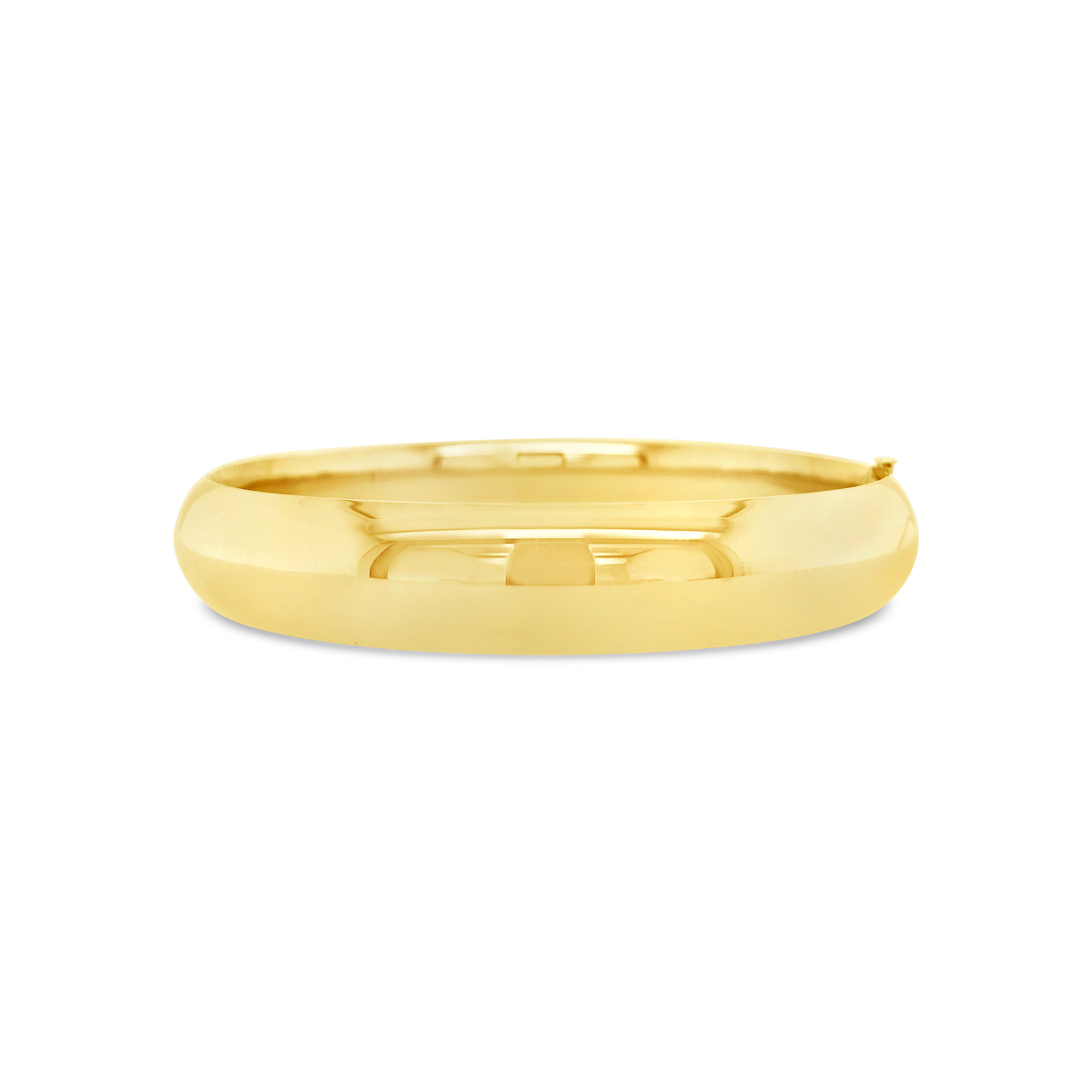 Estate By Martin Binder Gold 10.4mm Bangle Bracelet