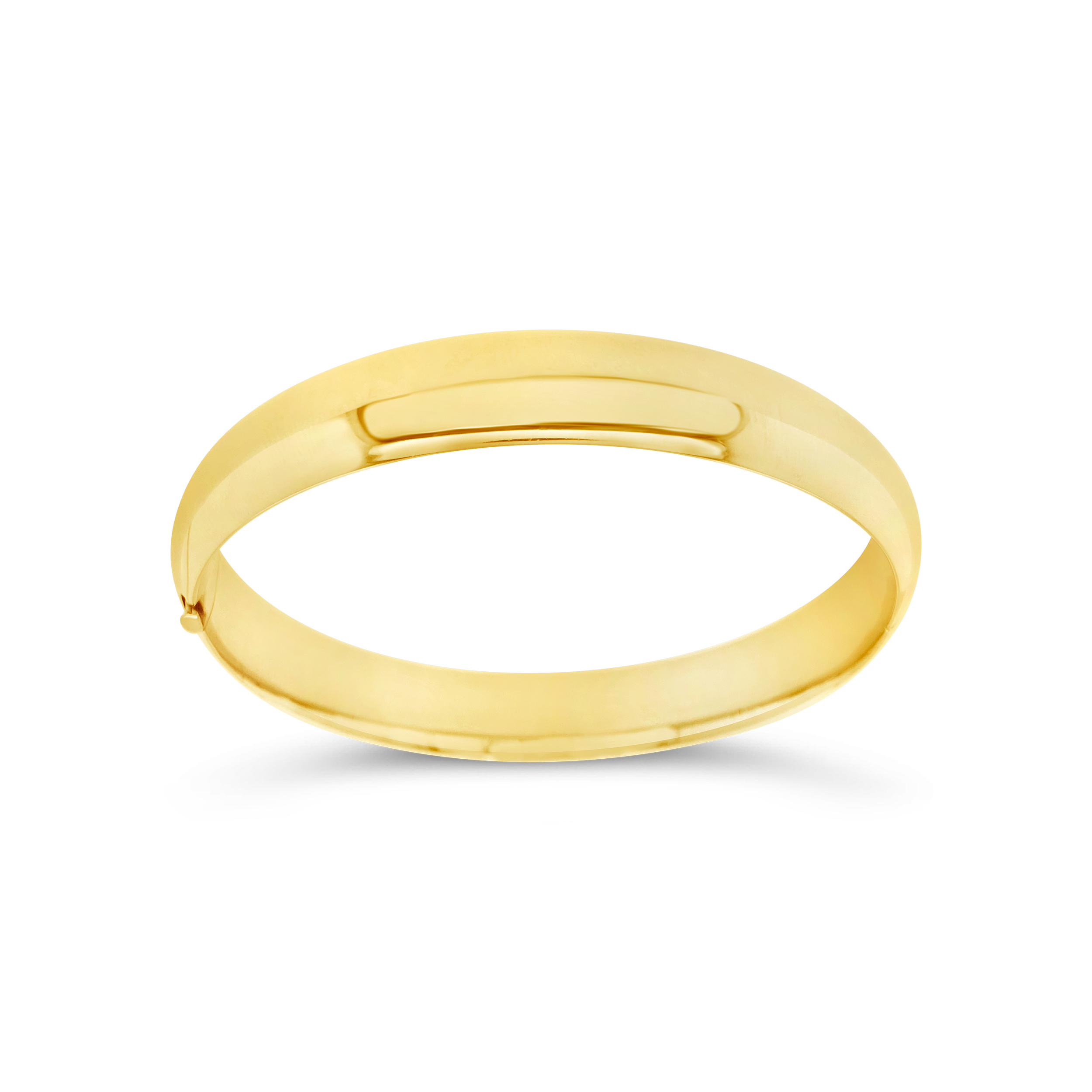 Estate By Martin Binder Gold 10.4mm Bangle Bracelet