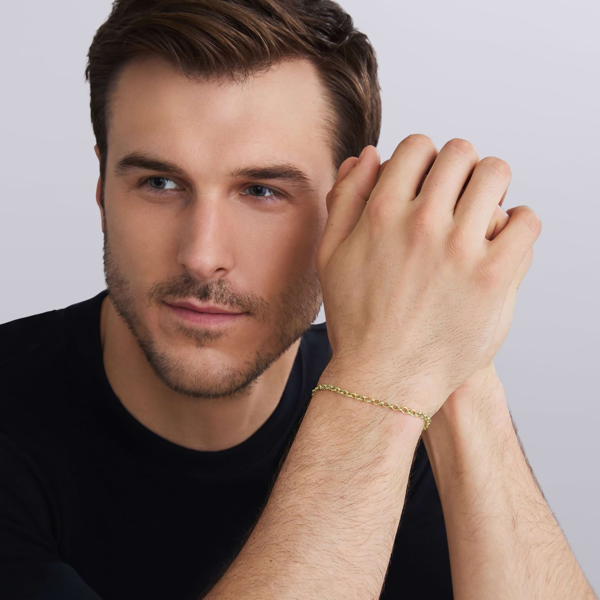 LAGOS Men's Anthem 18K High Jinks Link Bracelet