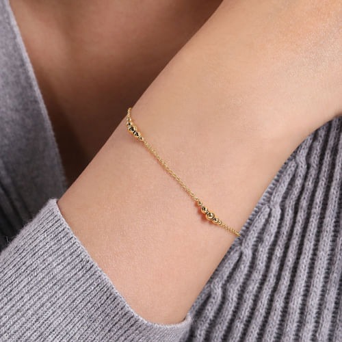 Gabriel & Co. Bujukan Graduating Bead Stations Bracelet