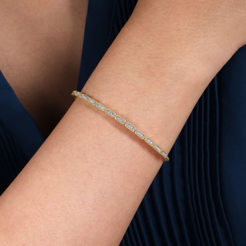 Gabriel & Co. Bujukan Diamond Bangle Bracelet