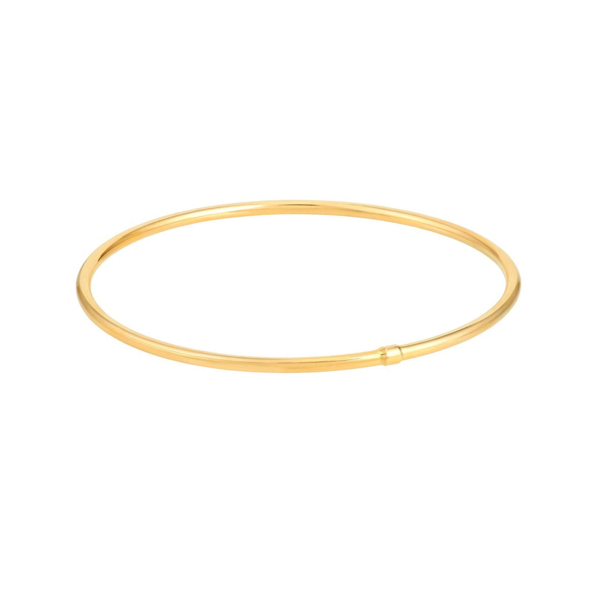 Aura by Martin Binder Slip-On Polished Tube Bangle Bracelet