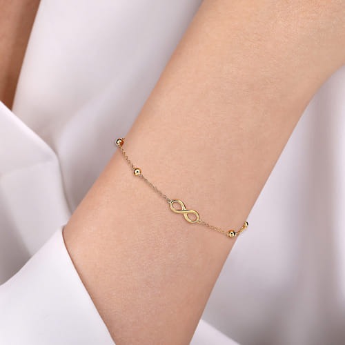 Gabriel & Co. Bujukan Infinity Station Chain Bracelet