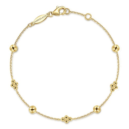 Gabriel & Co. Bujukan Beads Station Bracelet