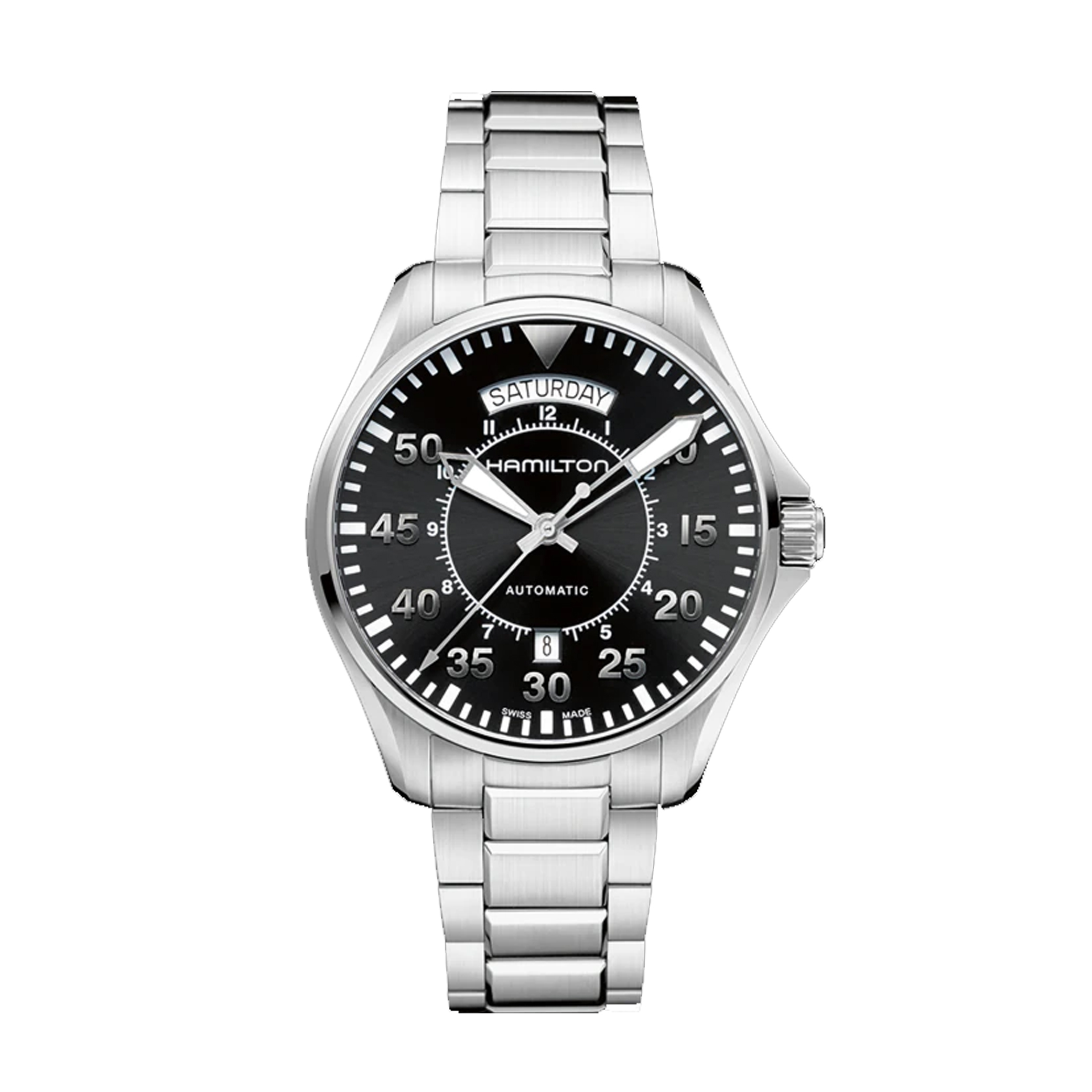 Hamilton Khaki Aviation Pilot Day Date Auto Wristwatch