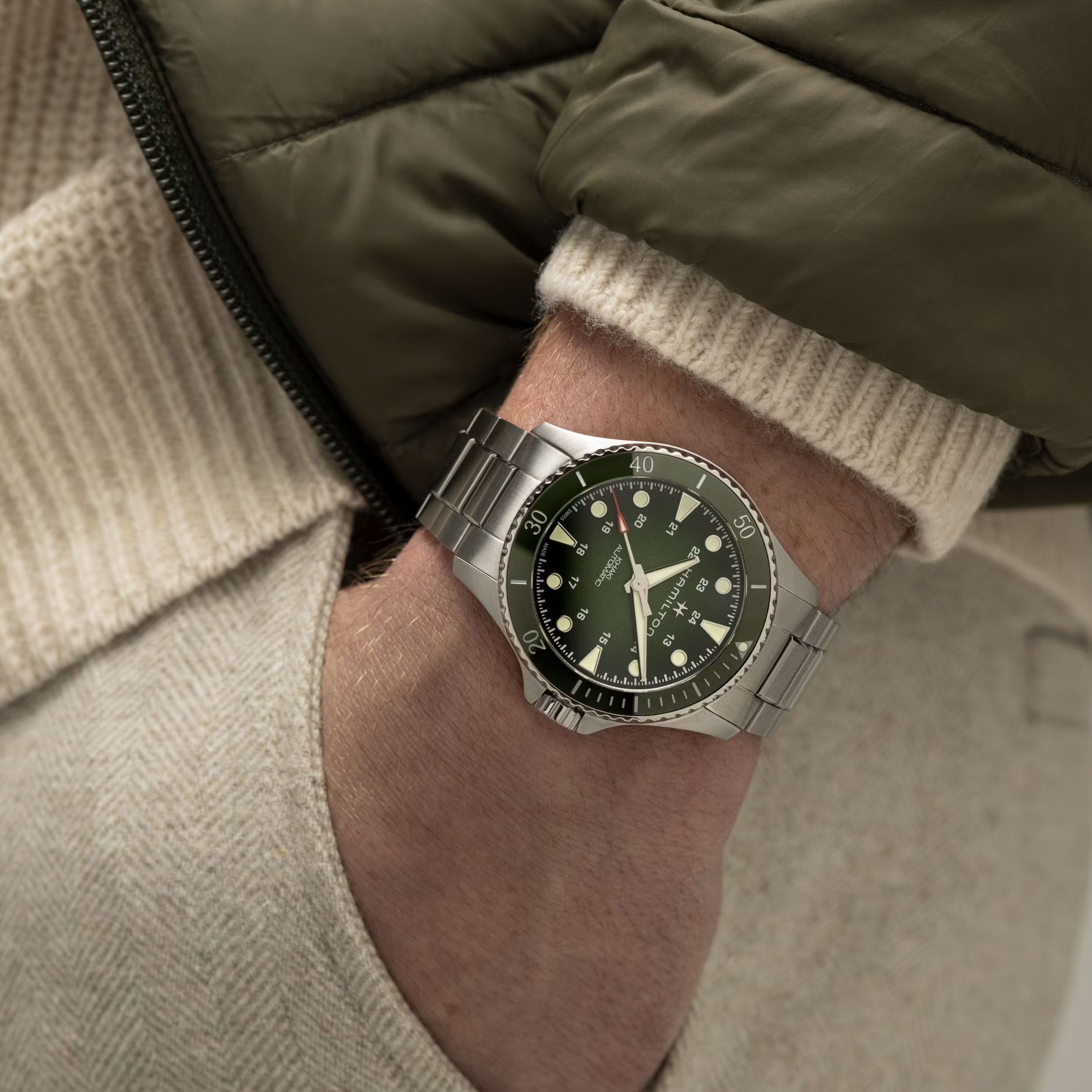 Hamilton Khaki Navy Scuba Auto Wristwatch