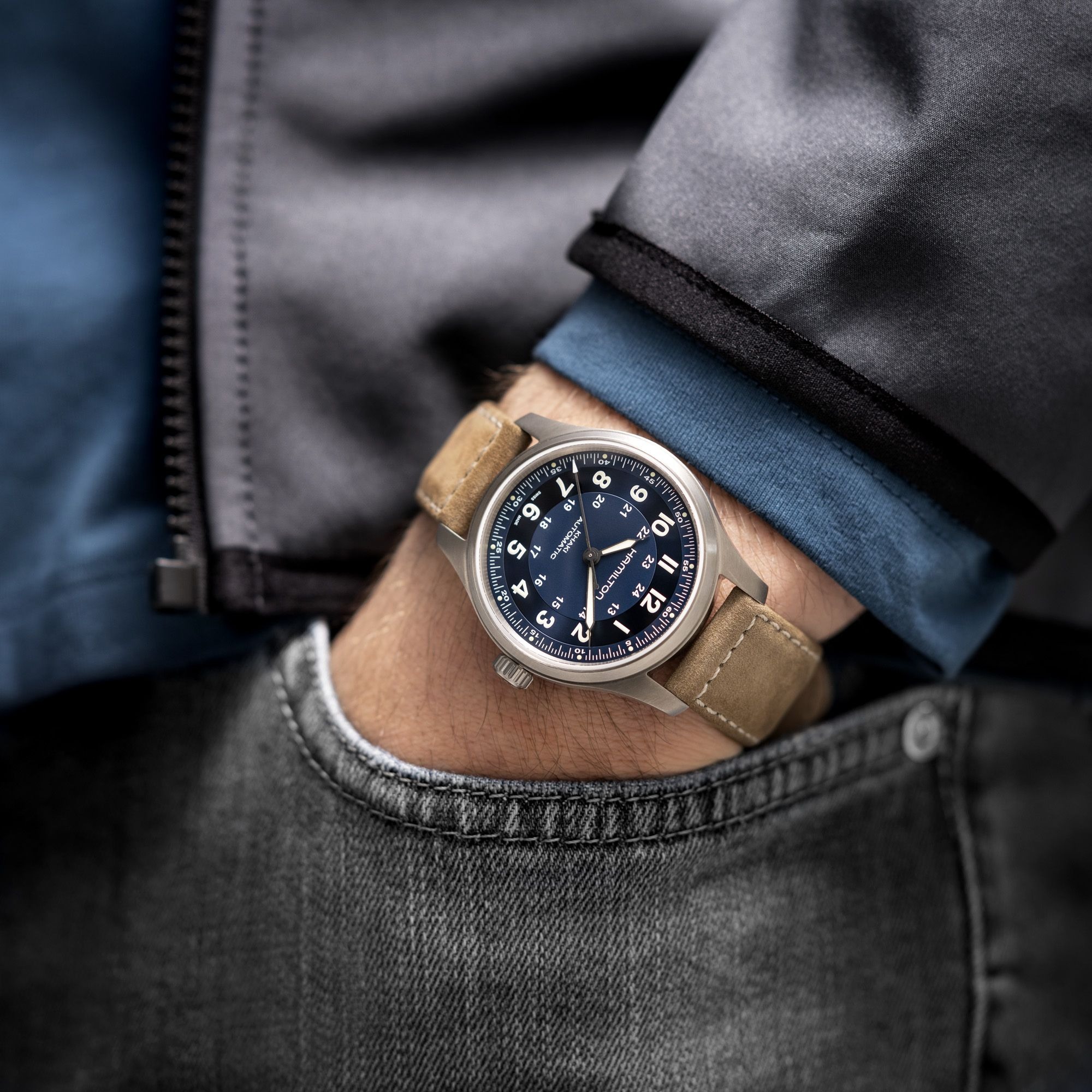 Hamilton Khaki Field Titanium Auto Wristwatch