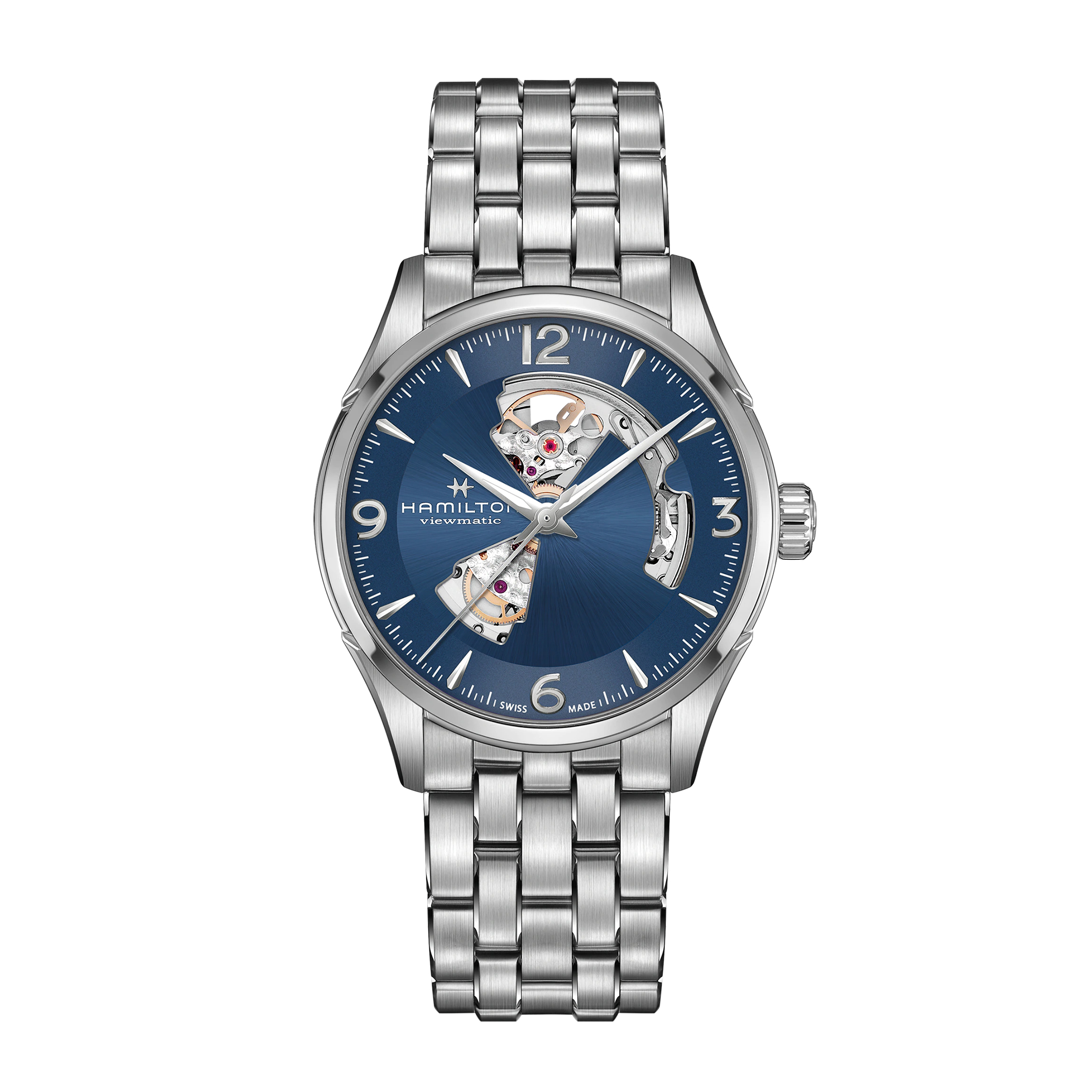 Hamilton Jazzmaster Viewmatic Open Heart Wristwatch
