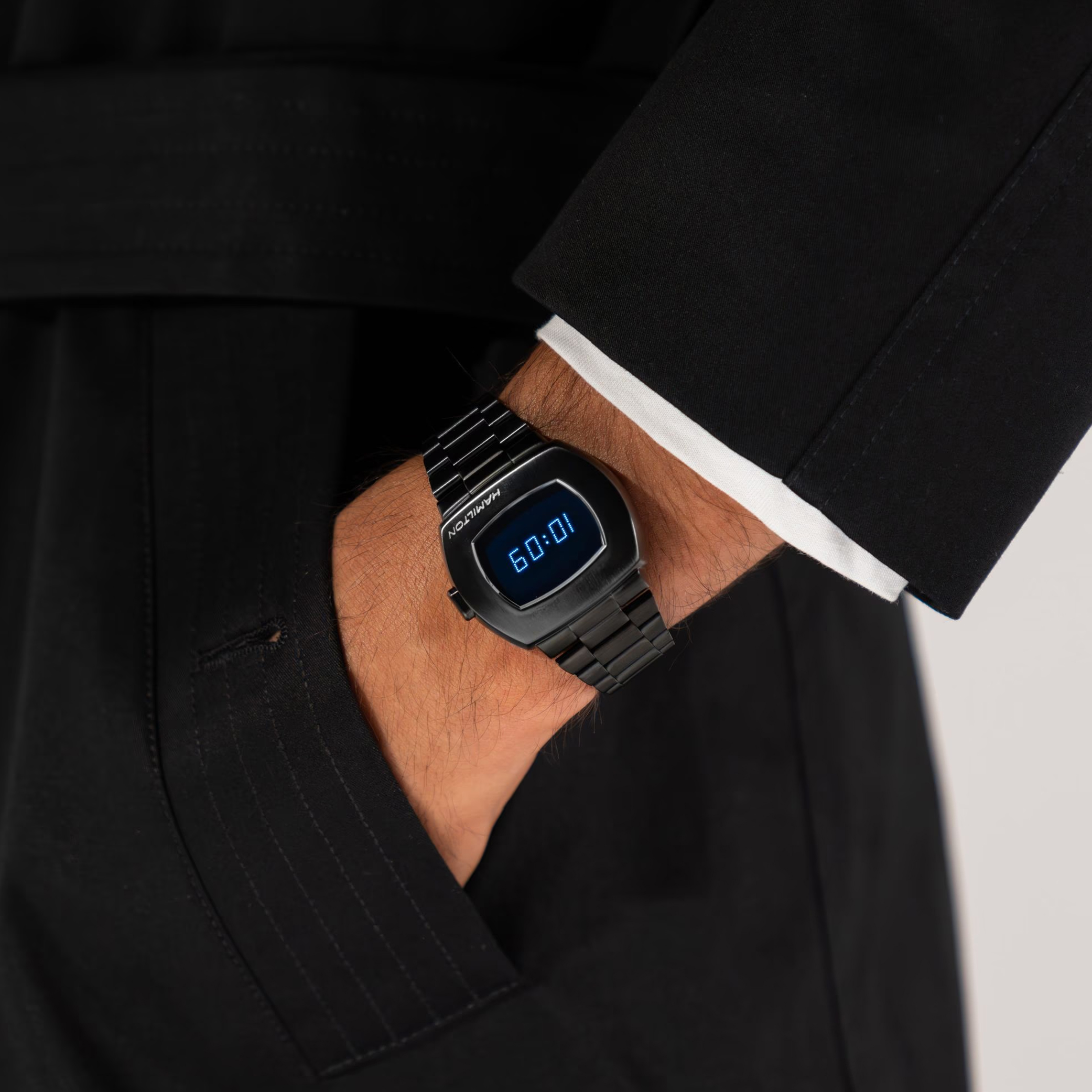 Hamilton American Classic Psr Digital Quartz Wristwatch