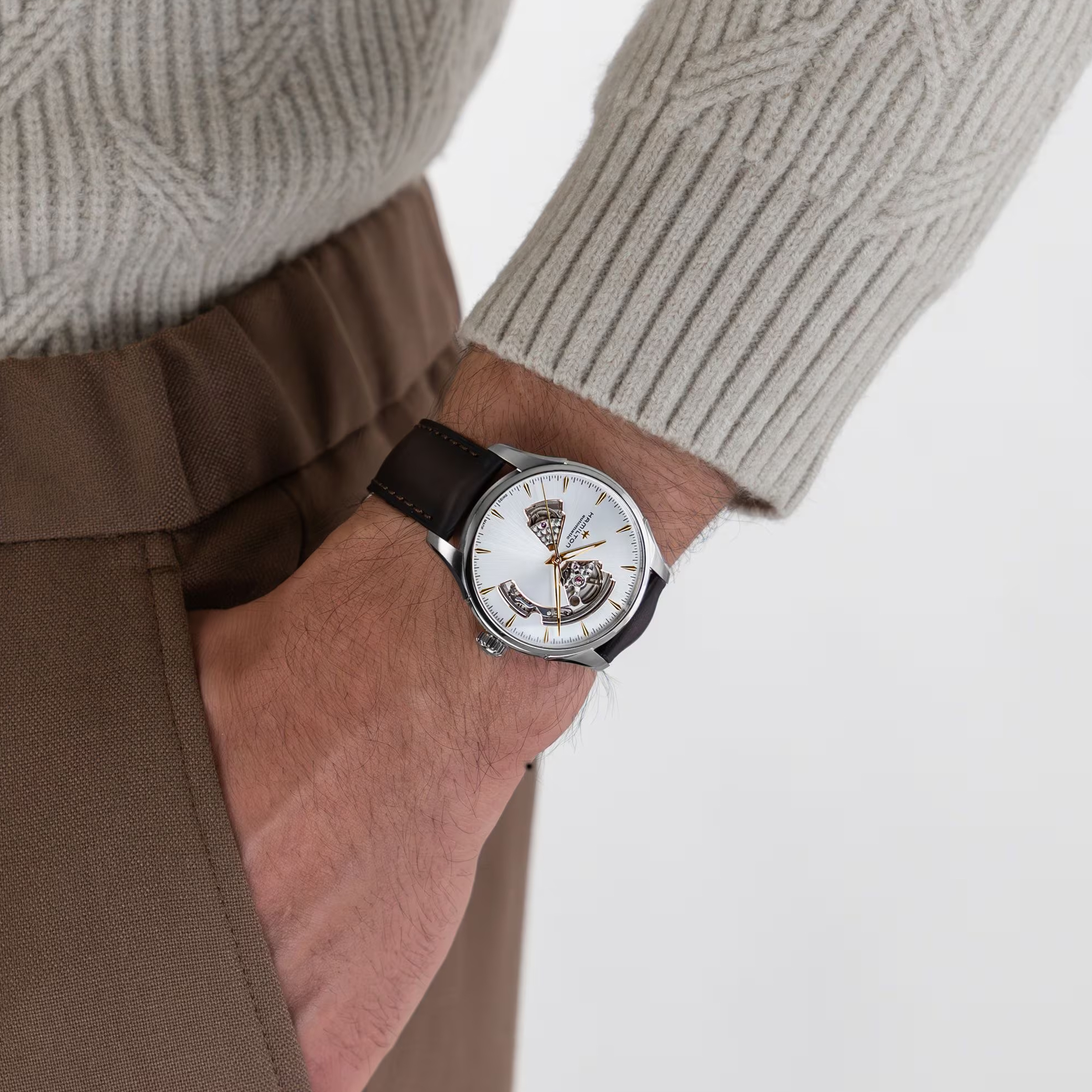 Hamilton Jazzmaster Open Heart Auto Wristwatch