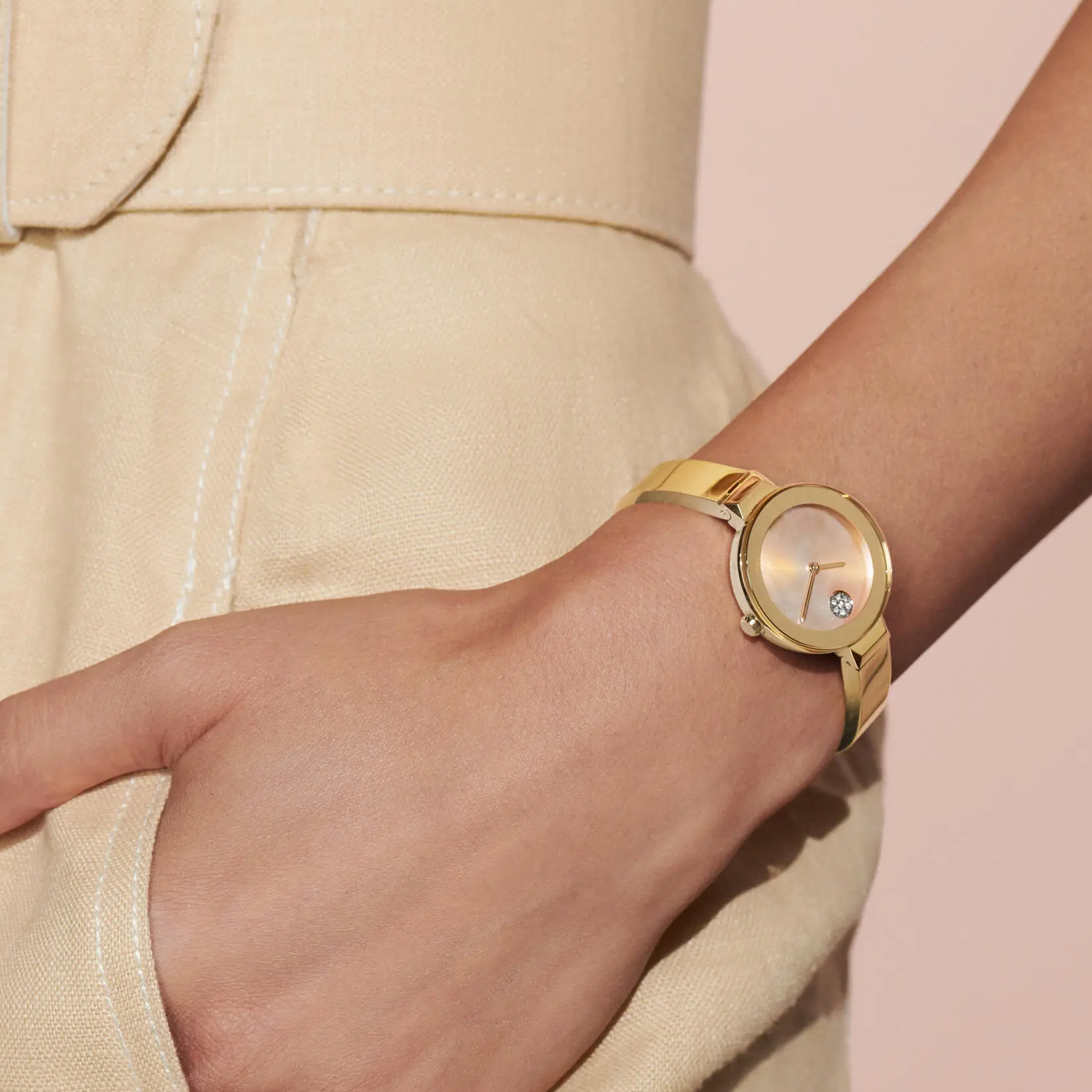 Movado Bold Bangle Wristwatch