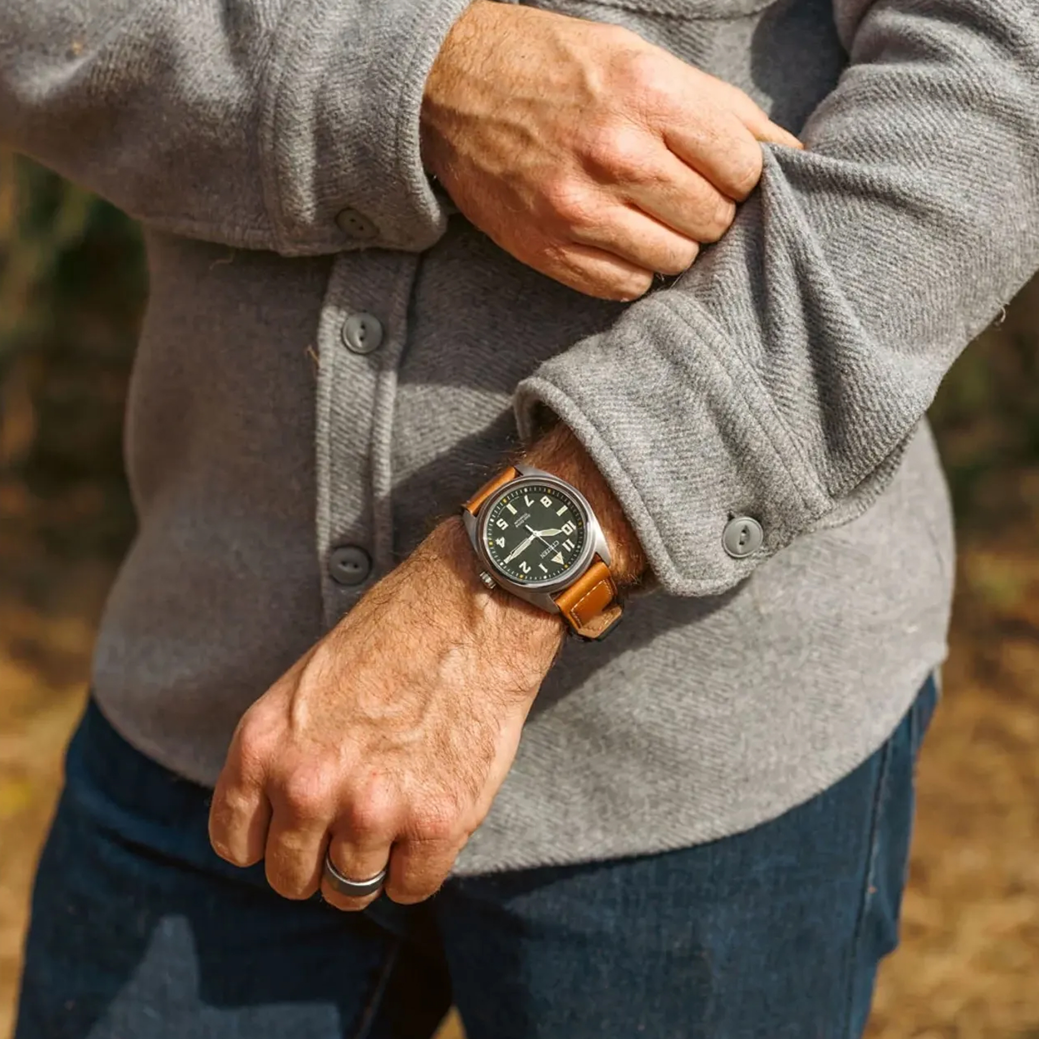 Citizen Eco-Drive Garrison Wristwatch