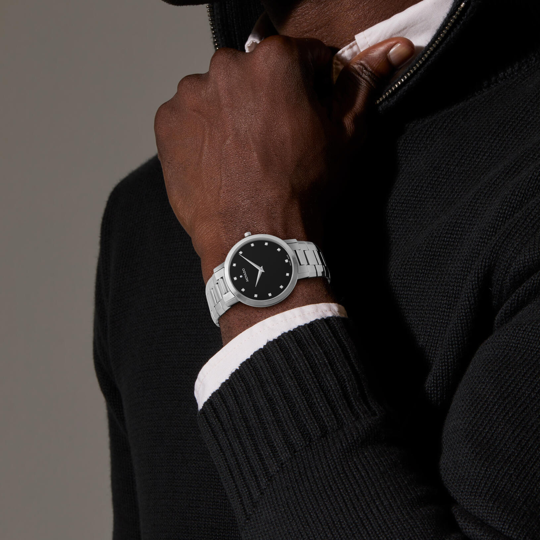 Movado Faceto 39mm Wristwatch