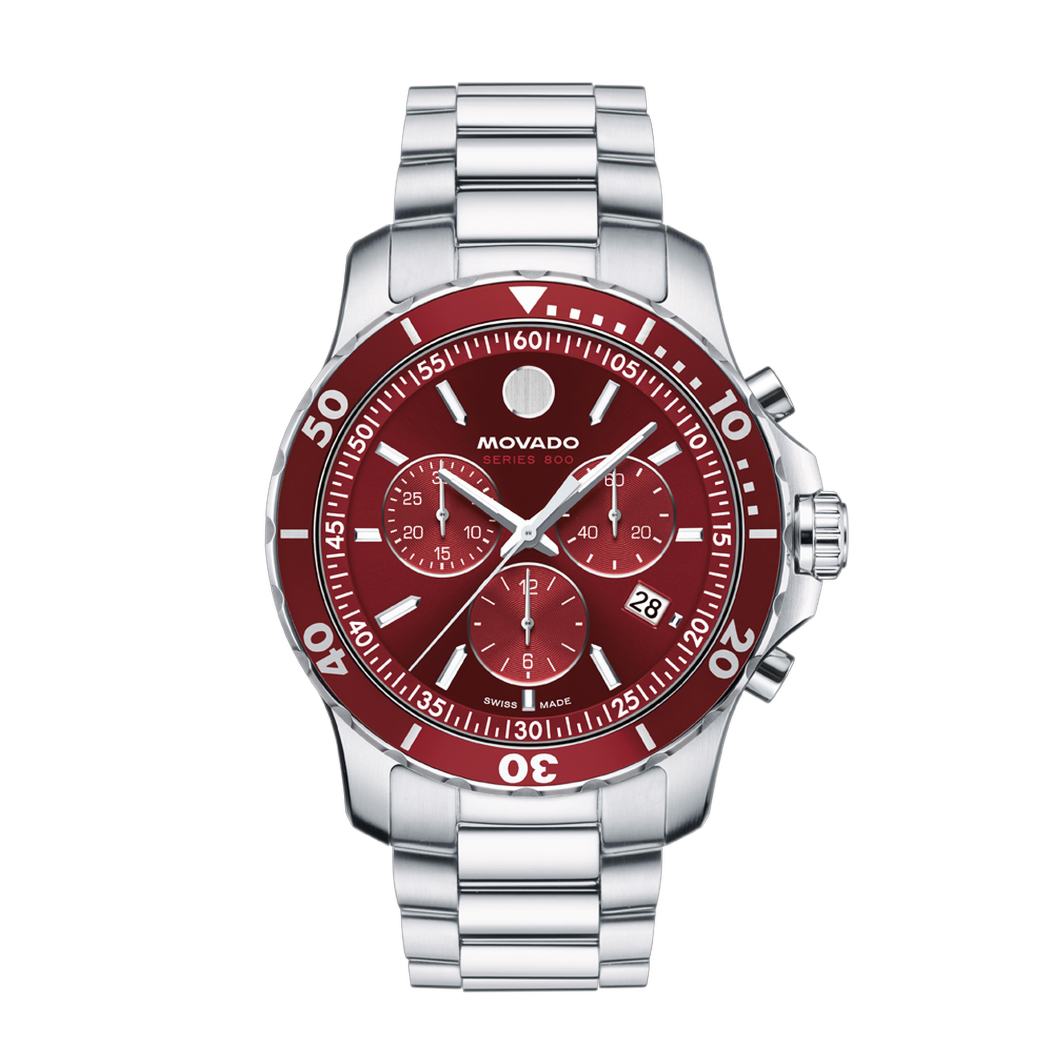 Movado Series 800 Chronograph 42mm Wristwatch