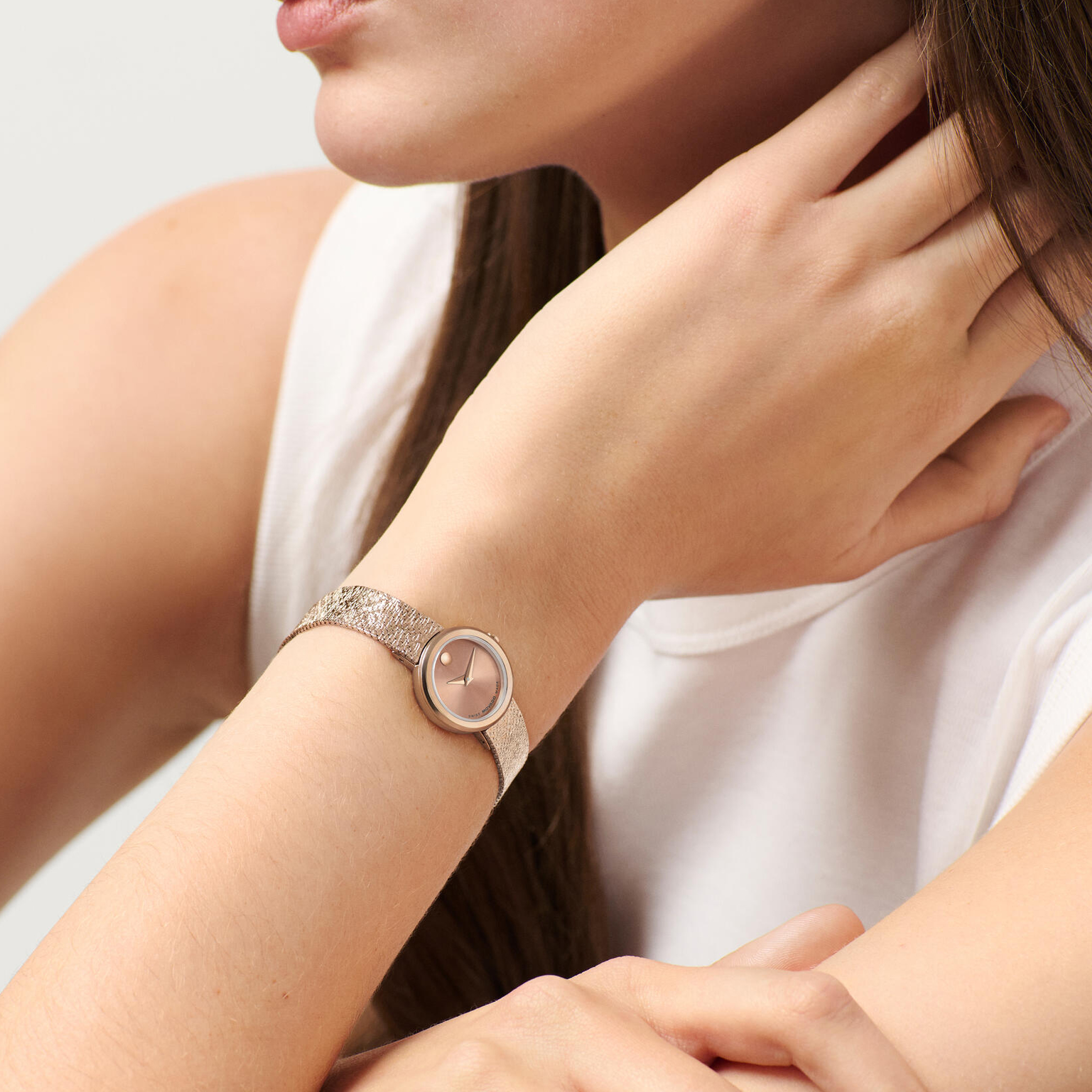 Movado Museum Velura Mini Wristwatch