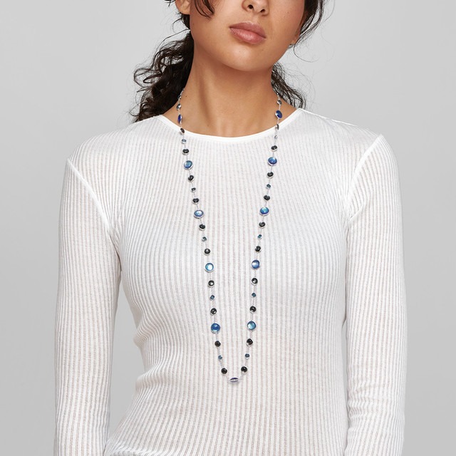 Ippolita Lollipop Silver Lollitini Long Necklace