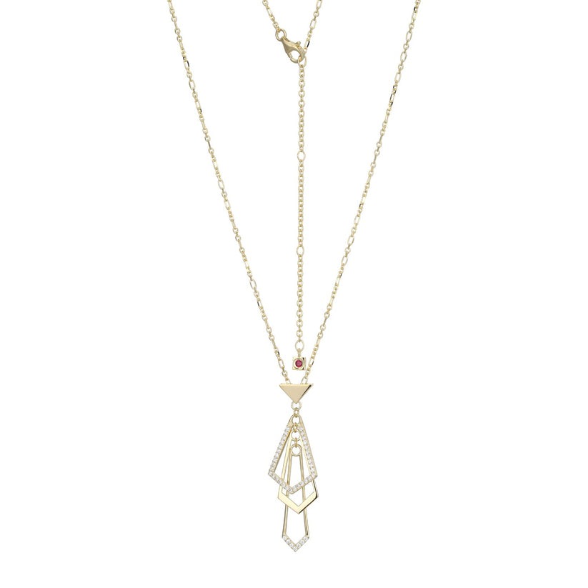 Elle Art Deco Necklace