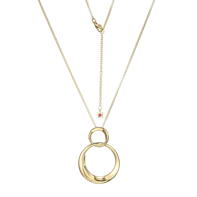 Elle Swirl Necklace