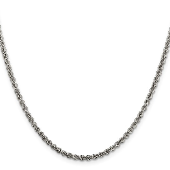 Rox By Martin Binder Sterling 2.5mm Solid Rope Chain