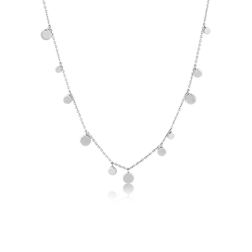 Ania Haie Geometry Class Mixed Discs Necklace
